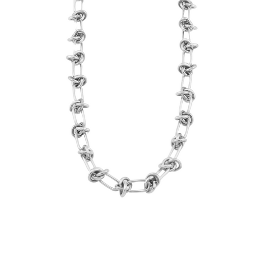 Platinum Knotted Chain