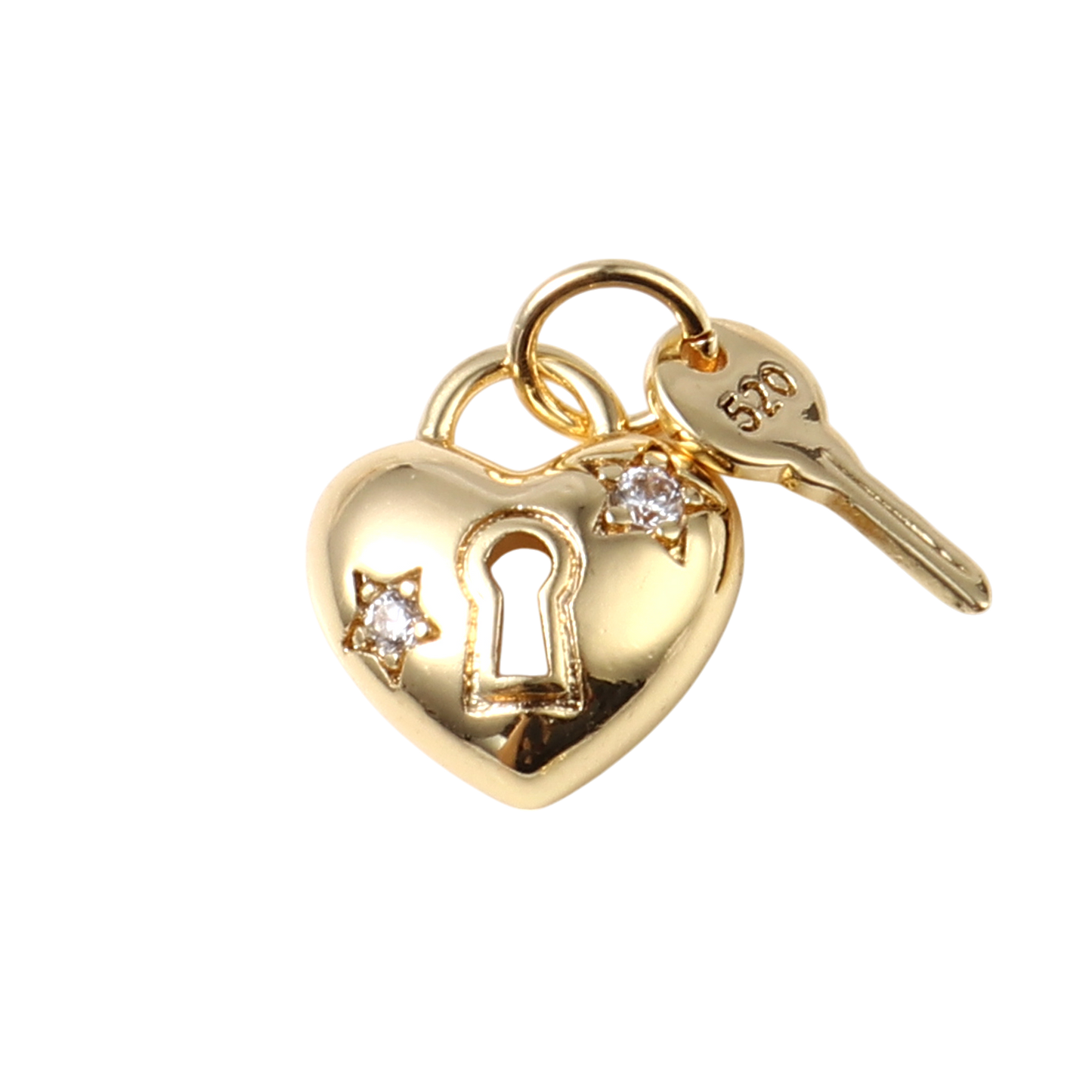 Heart Lock and Key