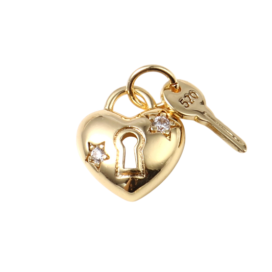 Heart Lock and Key