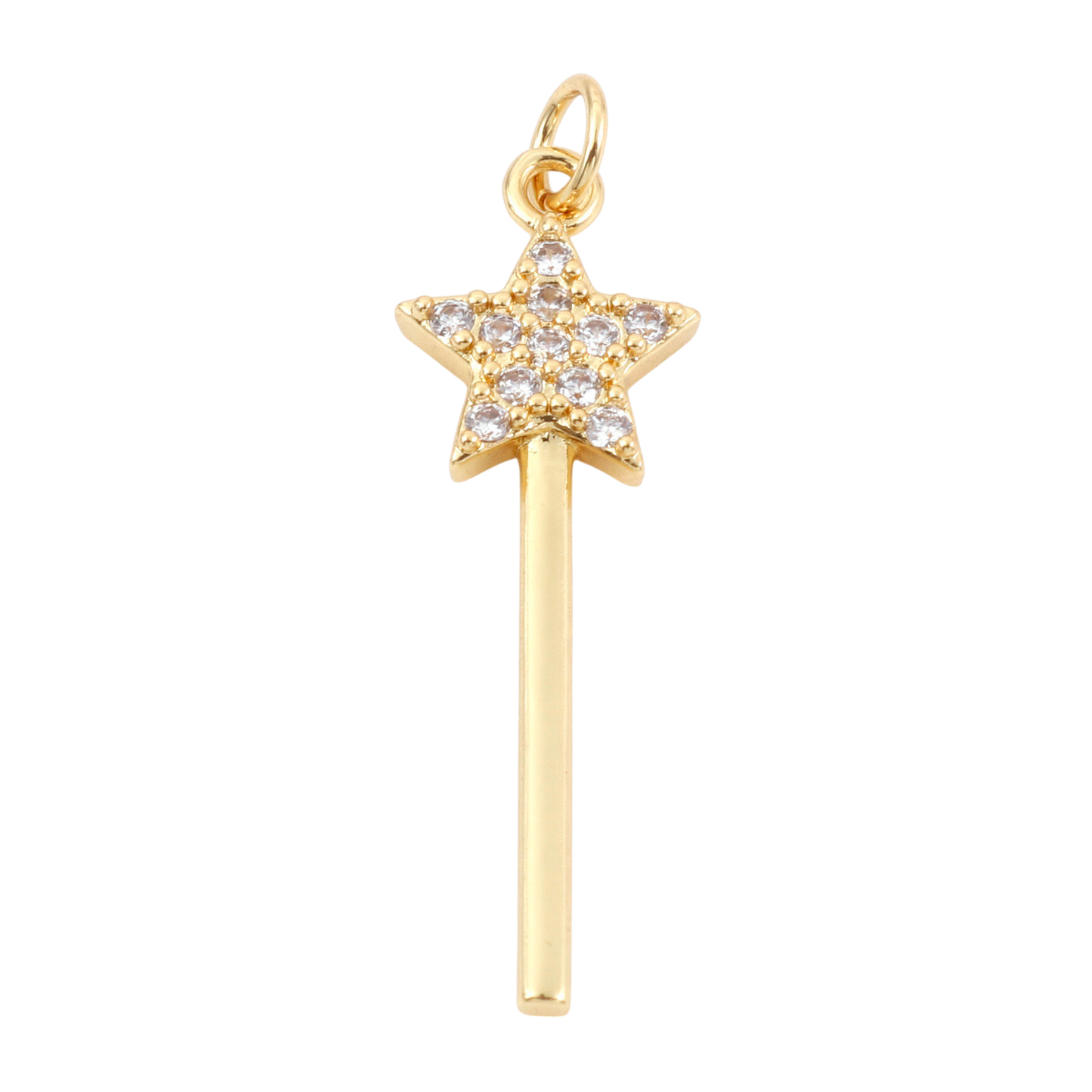 Magic Wand with Rhinestones