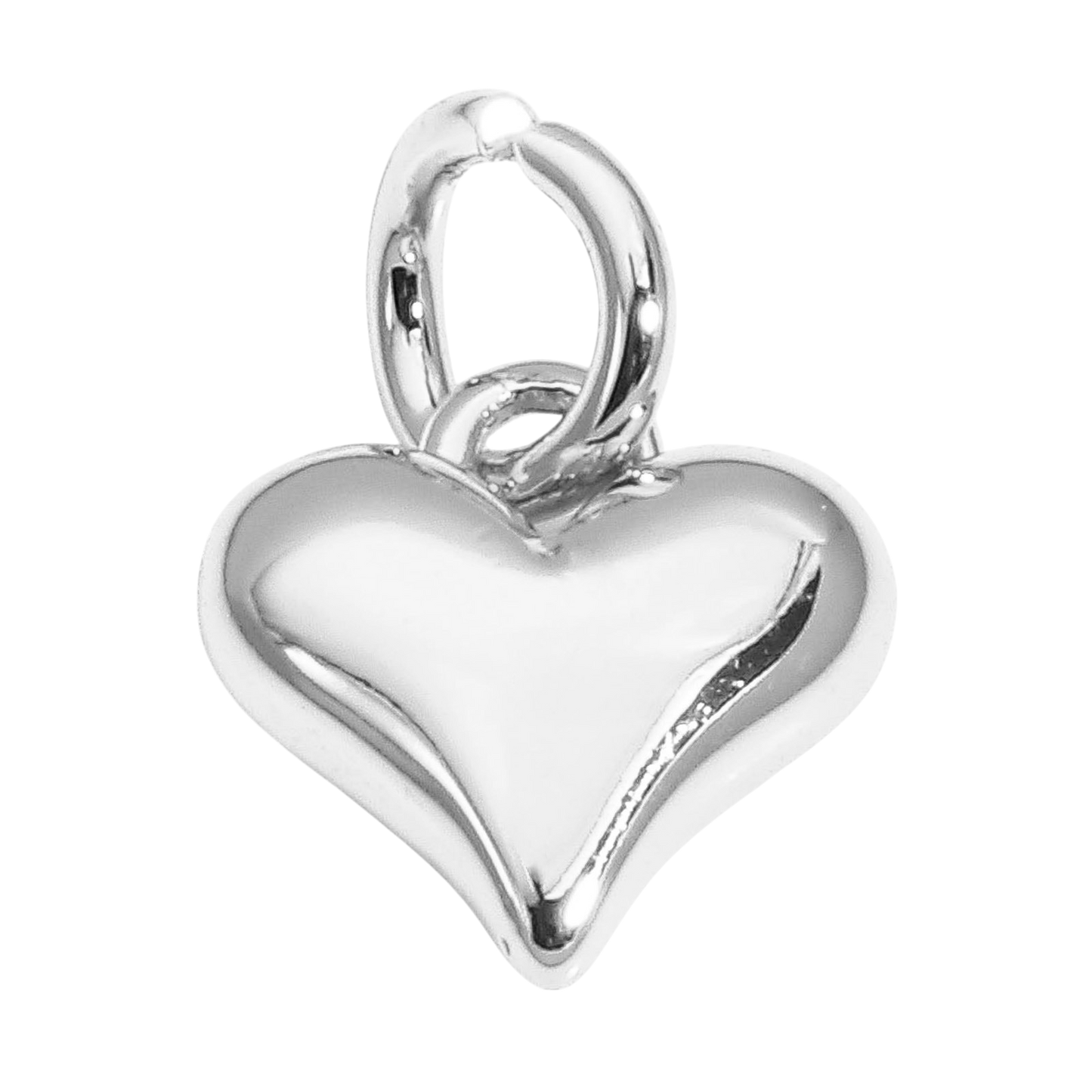 Tiny Platinum Heart