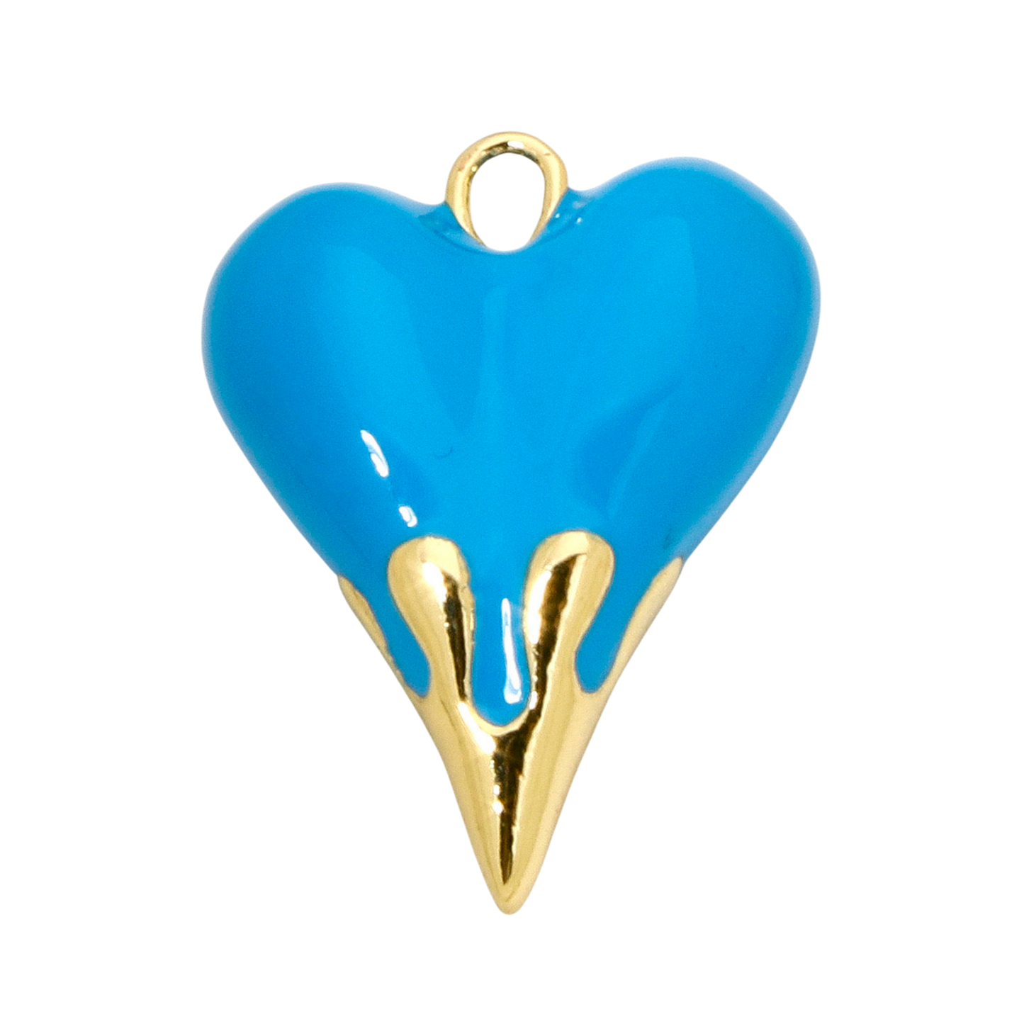 Heavyweight Drippy Heart (Blue)